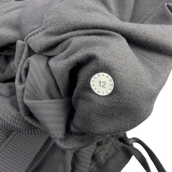 LULULEMON Dance Studio Pant III Unlined Regular Size 12 Dark Carbon - Picture 10 of 10